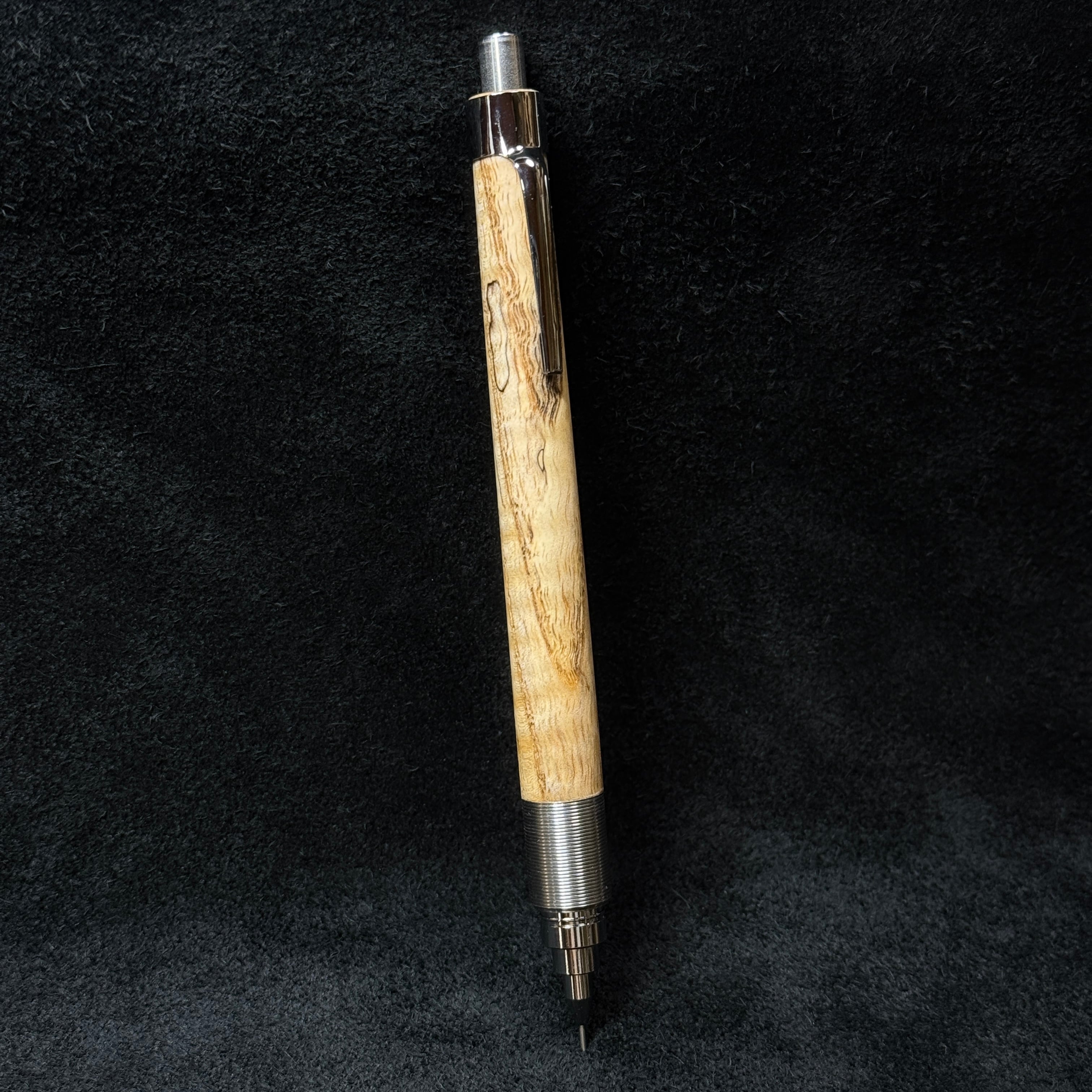 187メープルバールスタビ 木製シャーペン 最強低重心ステンレス | handwood