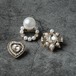 Elegant Pearl & Bijou Brooch 【エレガントパール＆ビジューブローチ】