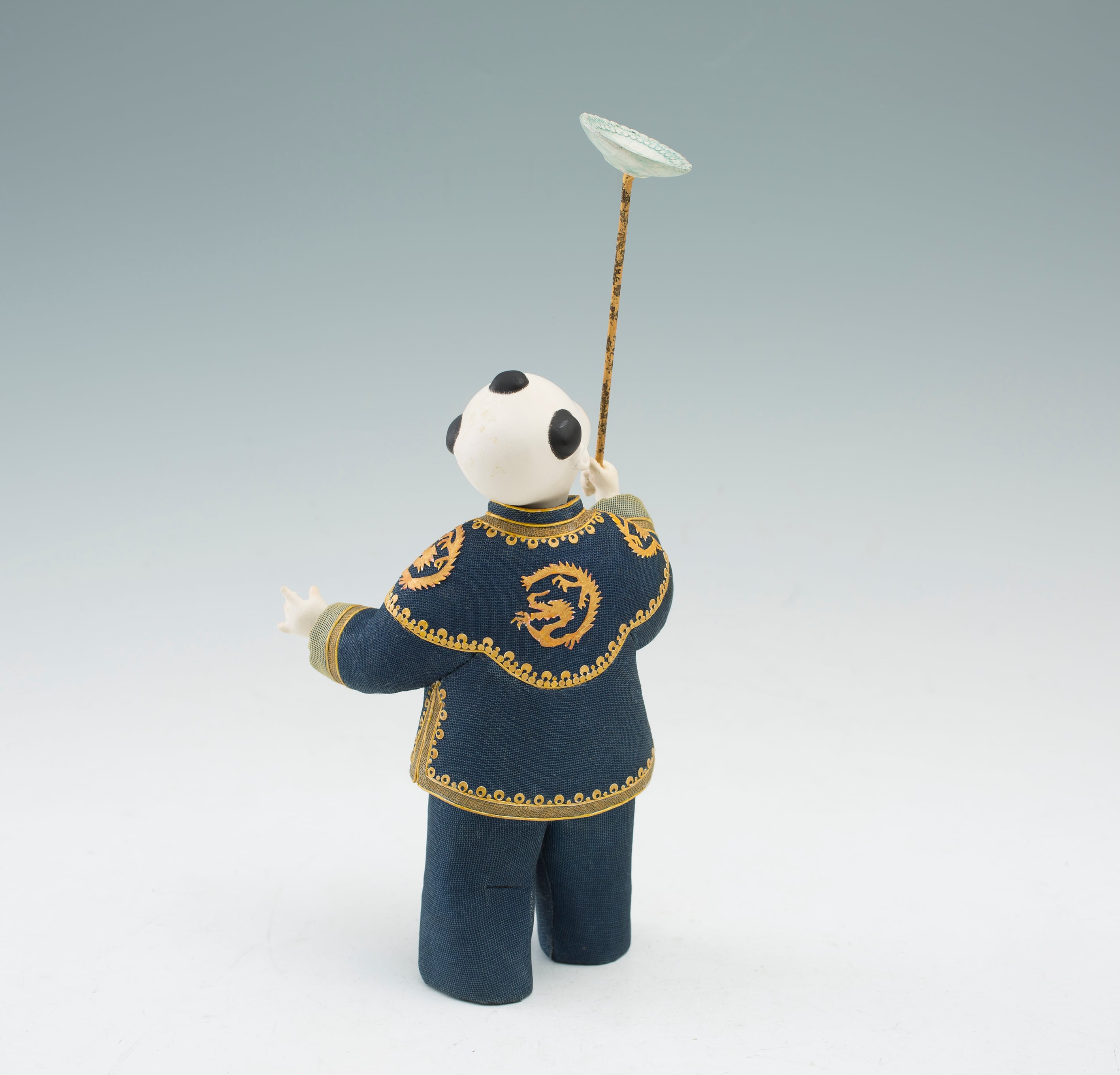 皿まわし 桑折秀子 唐子 人形 木目込 日本人形 置物 オブジェ