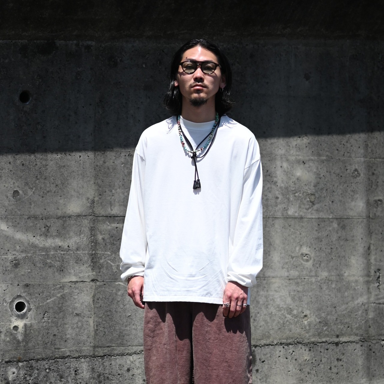INTERIM / HIGH GAUGE SUVIN JERSEYE　L/S TEE
