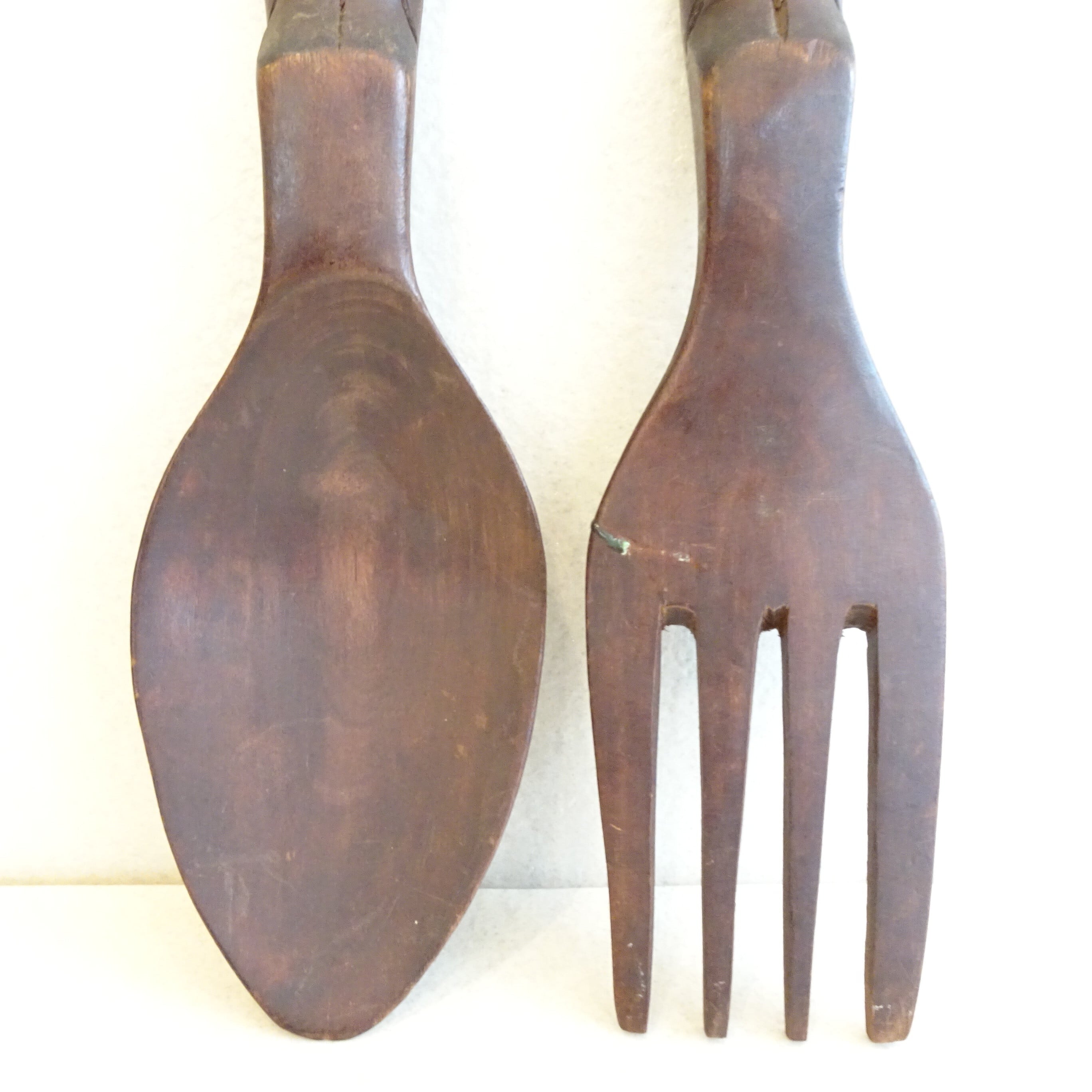 スプーンとフォークの壁掛けオブジェ | 純喫茶家具の村田商會