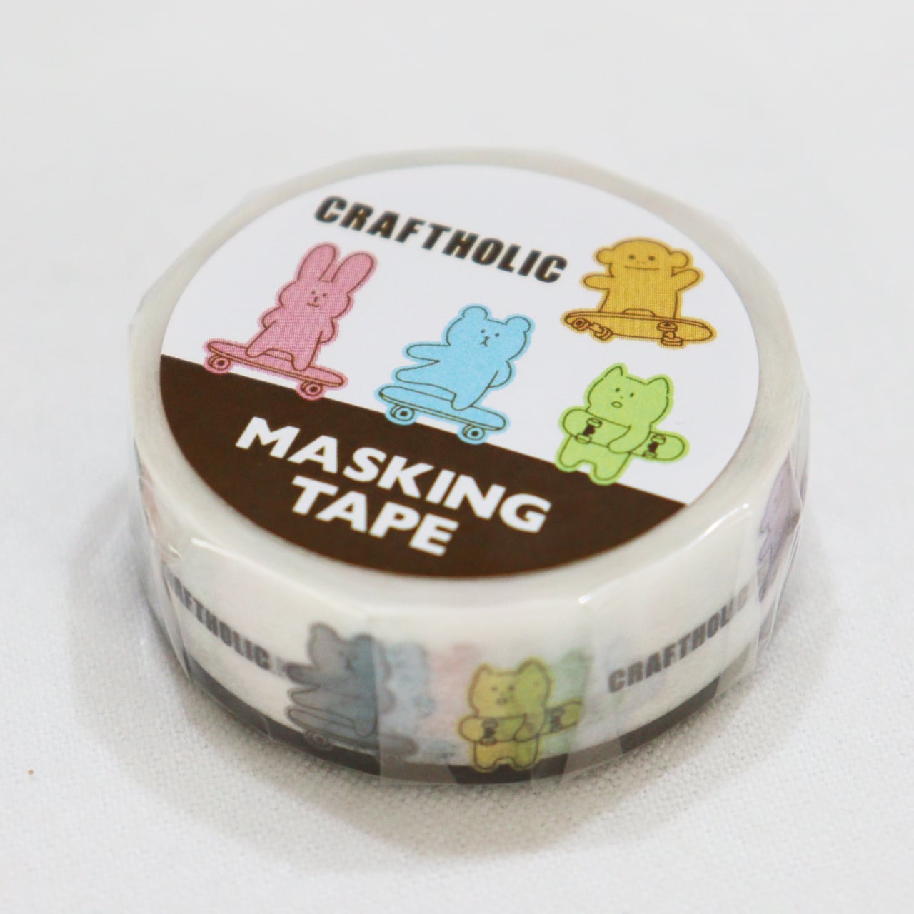 【オンライン・直営店限定 / CH】CRAFTHOLIC マスキングテープ Skateboarder / E006-2