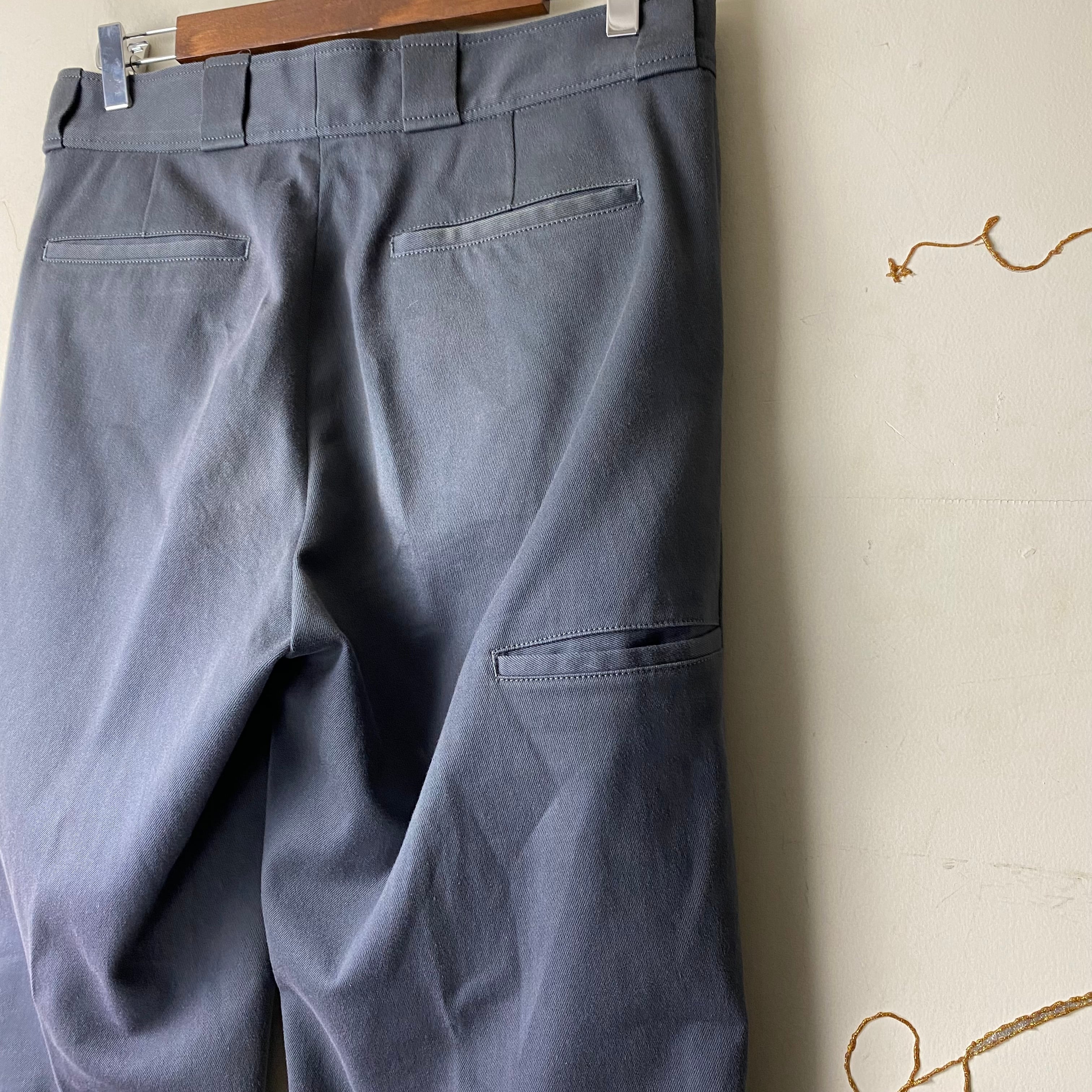 PRADA dark gray stretch work pants | NOIR ONLINE