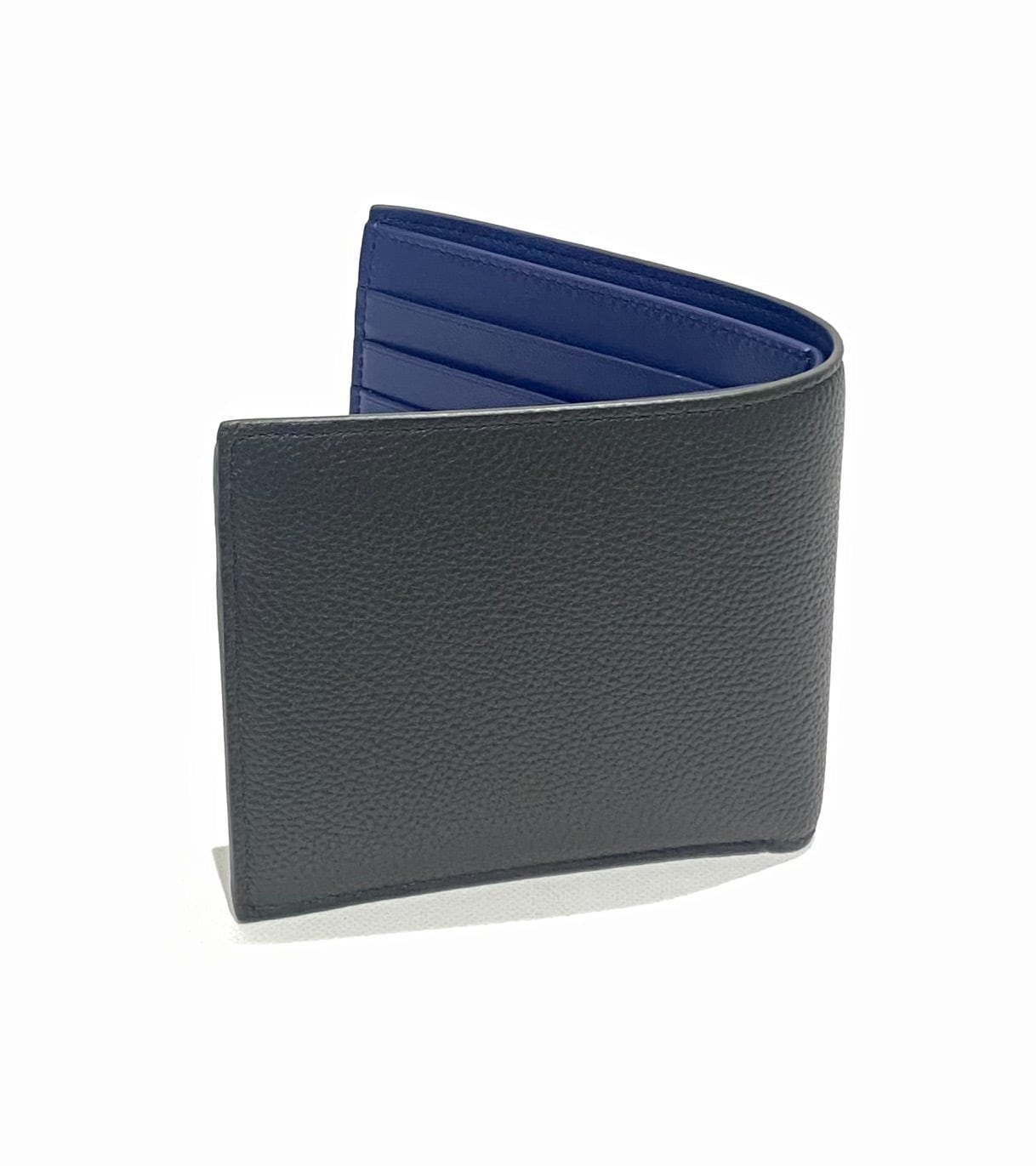 BVLGARI ブルガリ 二つ折り財布 メンズ 291066 GRAIN/CHARCOAL DIA
