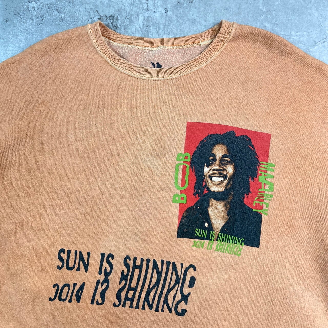 BOB MARLEY ボブマーリー レゲエ バンドプリント スウェットシャツ