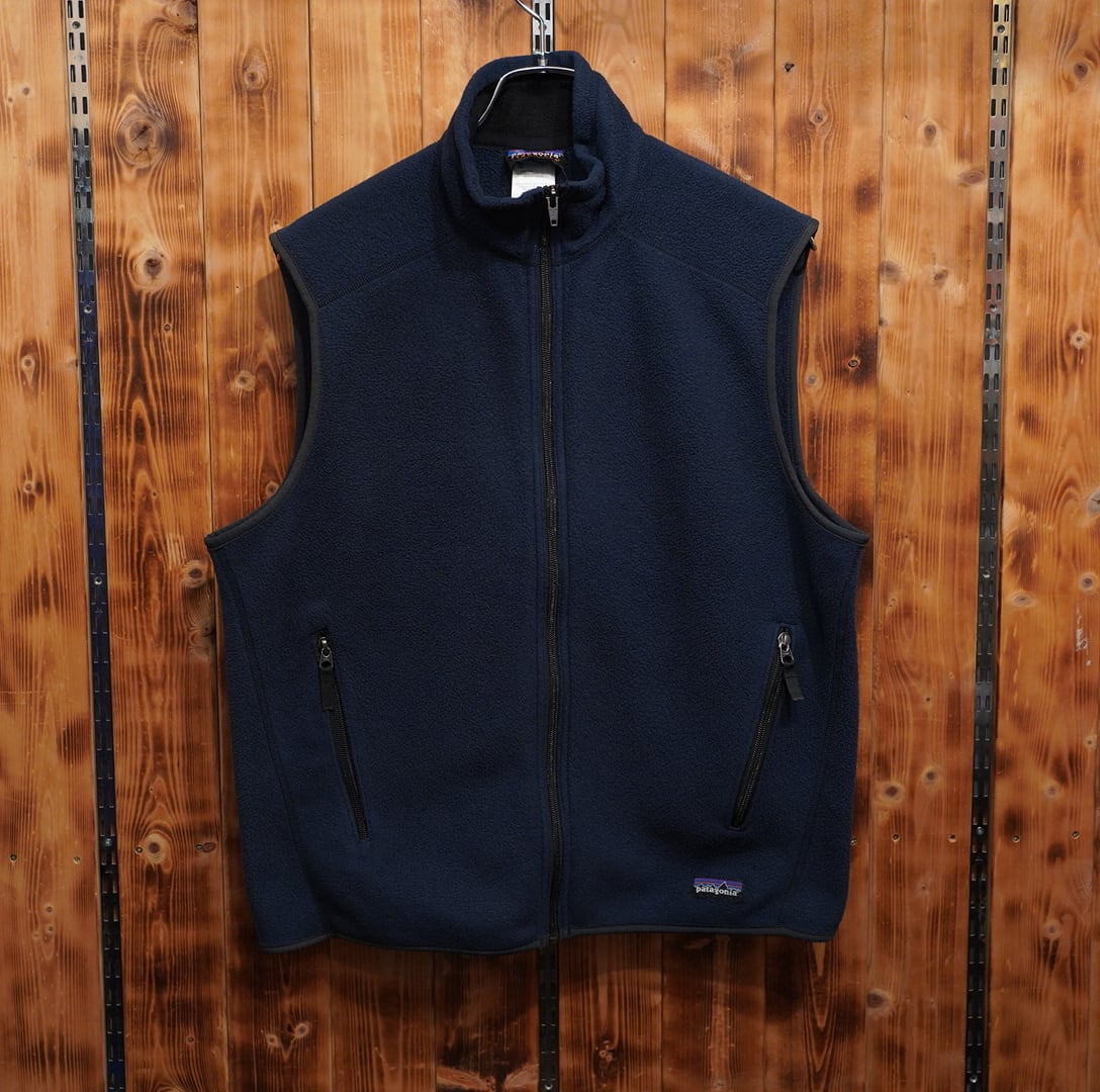 patagonia シンチラ フリースベスト ネイビー M パタゴニア