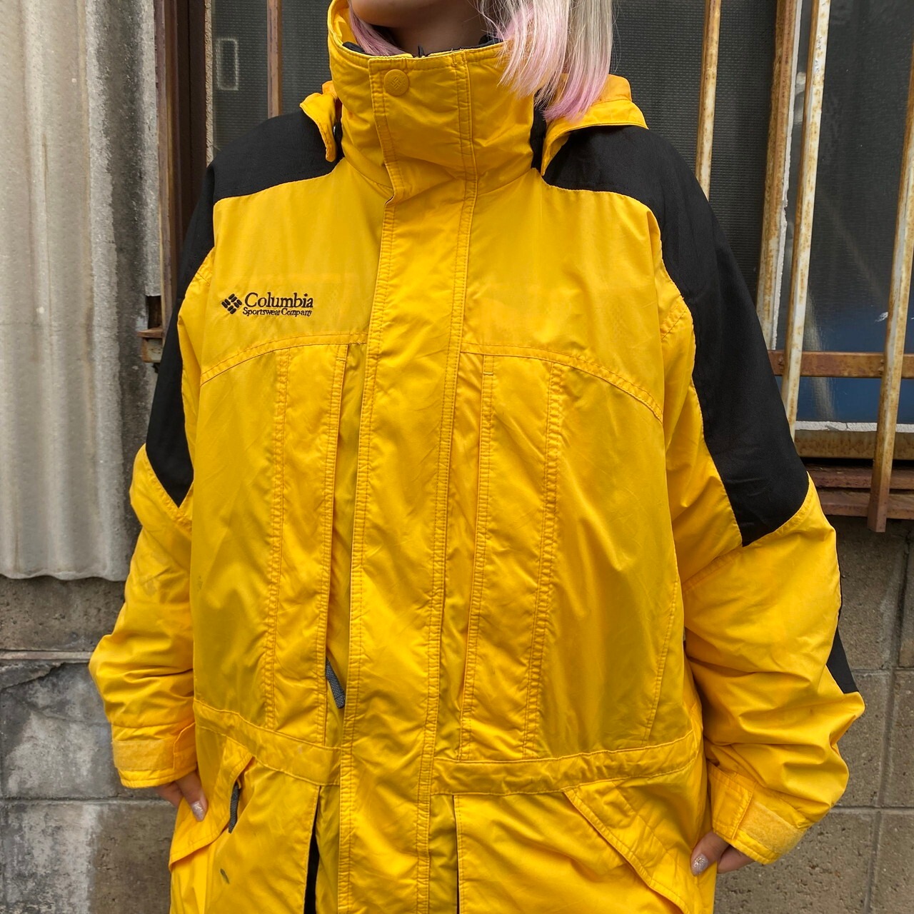 Columbia コロンビア double whammy フリースライナー付き マウンテン 