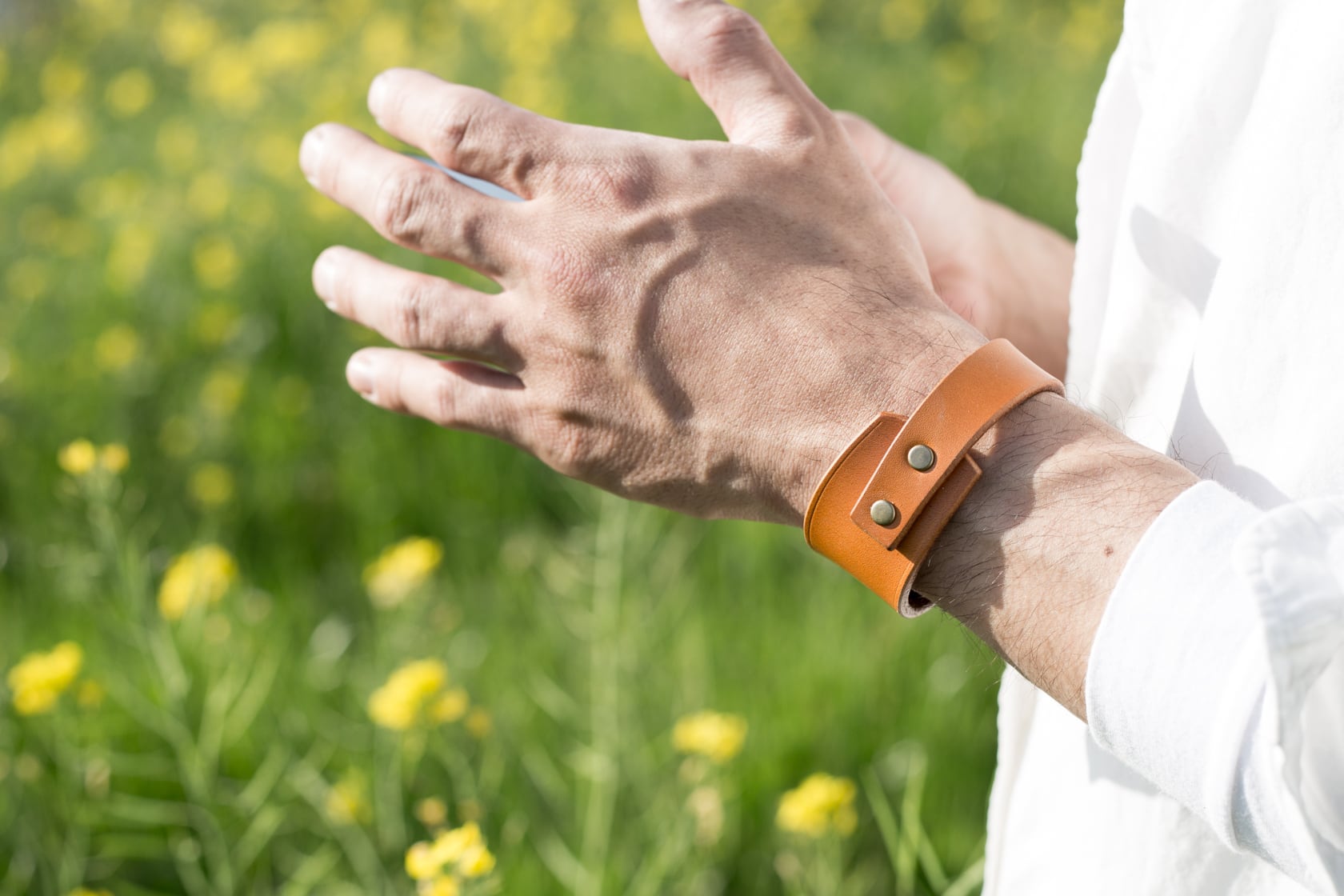 シンプルでモダンなレザーブレスレット | レザーブランド『enna leather』