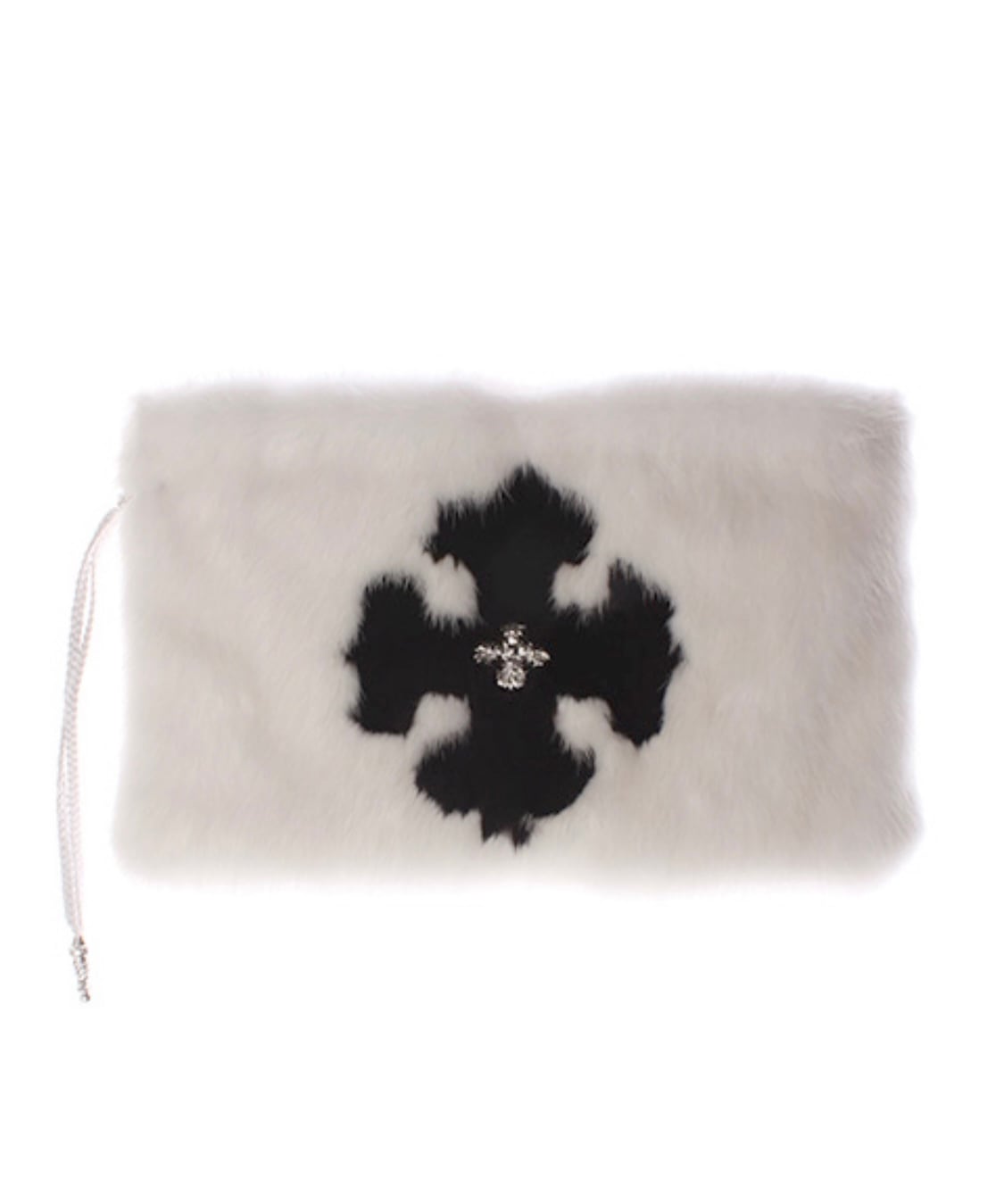 CHROME HEARTS クロムハーツ ミンクファー クラッチバッグ