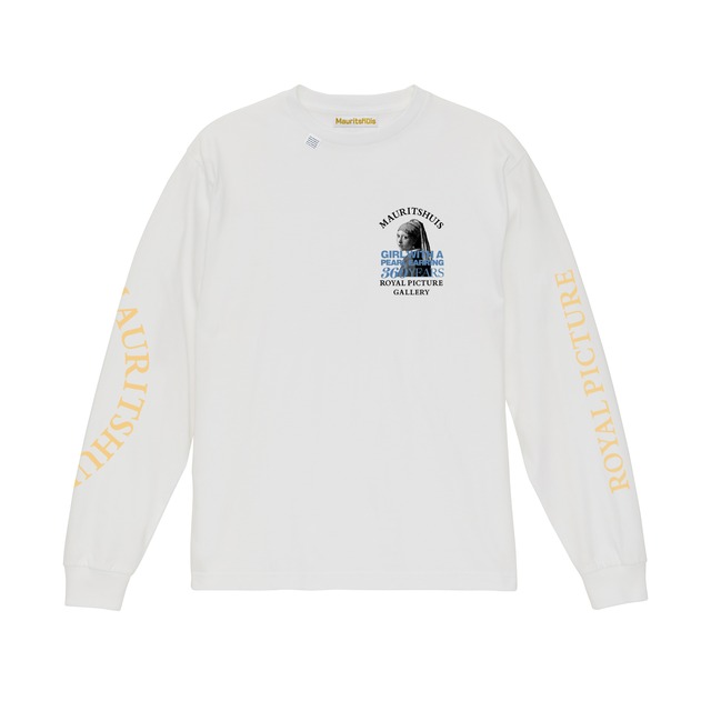 SKETCH “GIRL WITH A PEARL EARRING” PRINT TEE (MTT04) / WHITE