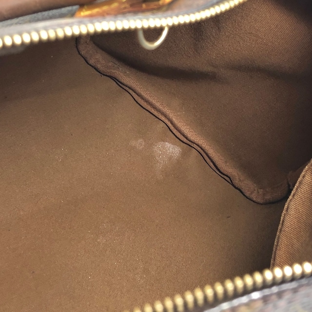 LOUIS VUITTON ルイヴィトン モノグラム ハンドバッグ ブラウン PVC/レザー ミニボストン スピーディ30 M41526 vintage ヴィンテージ オールド cdk84f