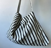 花柄キャンバスショルダーバッグ