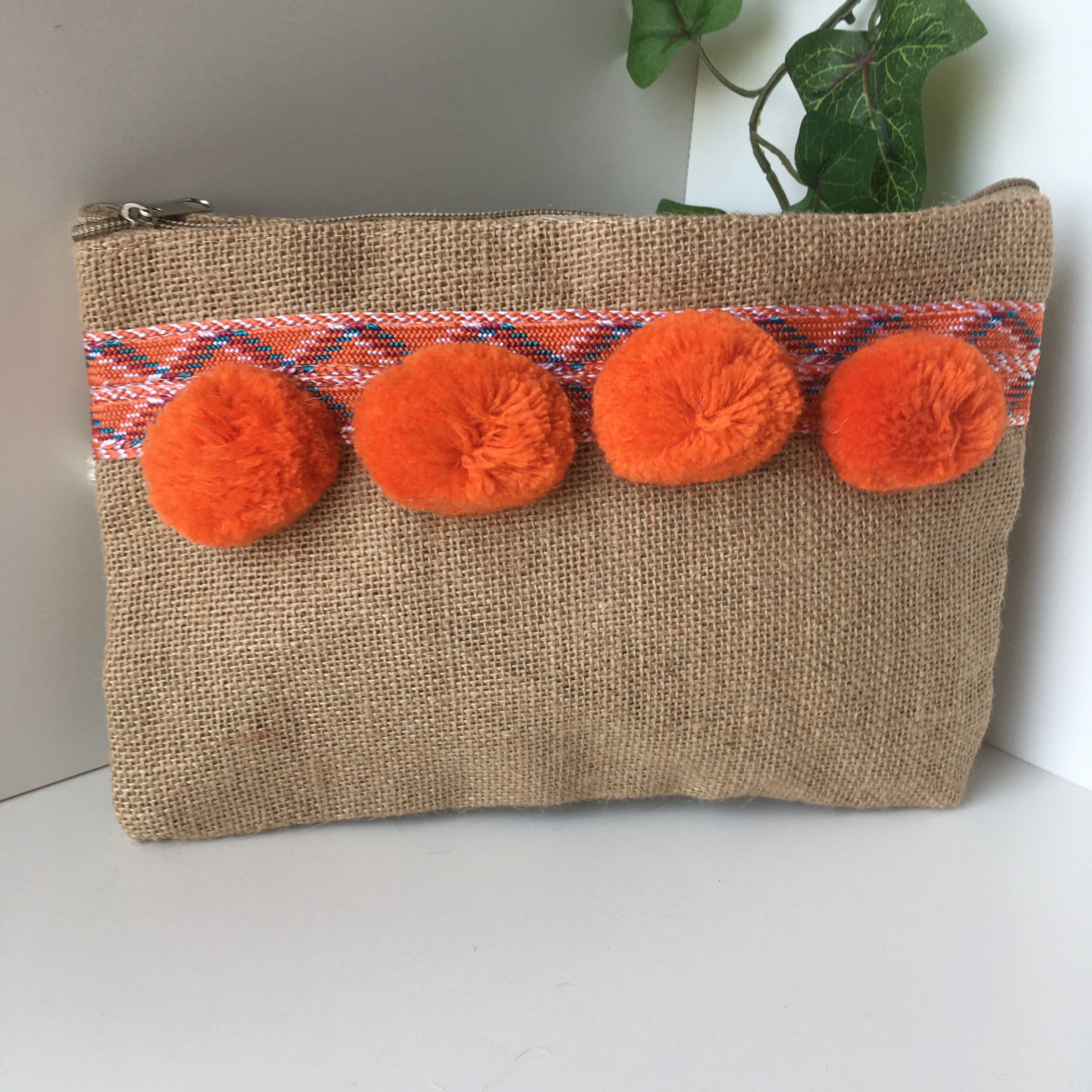 モロッコ 民族調クラッチバッグ