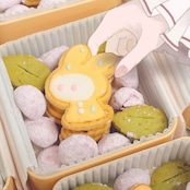 あまやどりうさぎのブルーベリークッキー缶