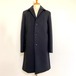 Down Fabric Coat　Dark Black