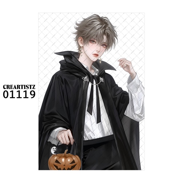 01119 ボーイ クール オリジナル ペーパー/ステッカー 4枚セット CREARTISTZ