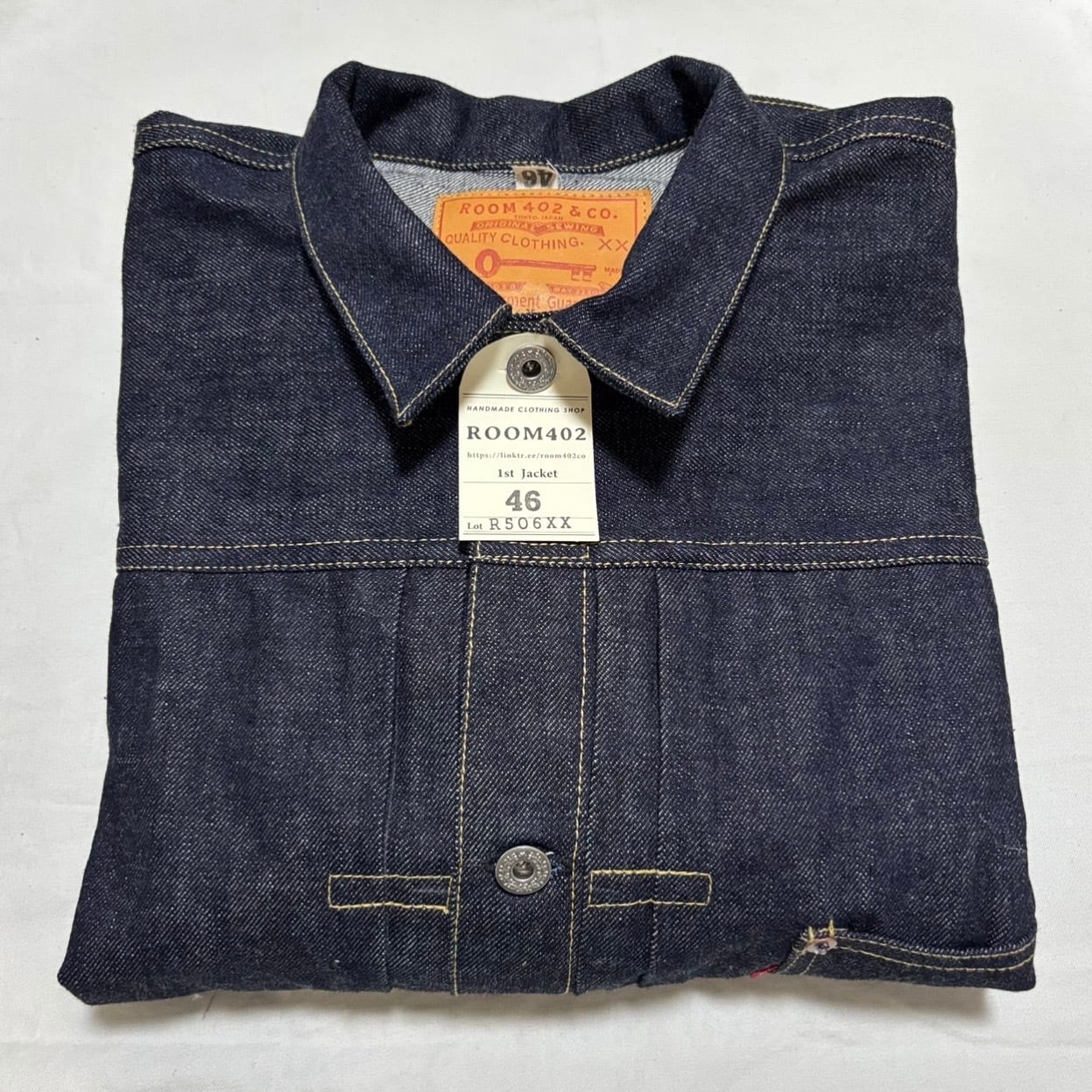 ハンドメイド 大戦モデル 46XL 1st デニム Tバック R506XX WWⅡ | ROOM402