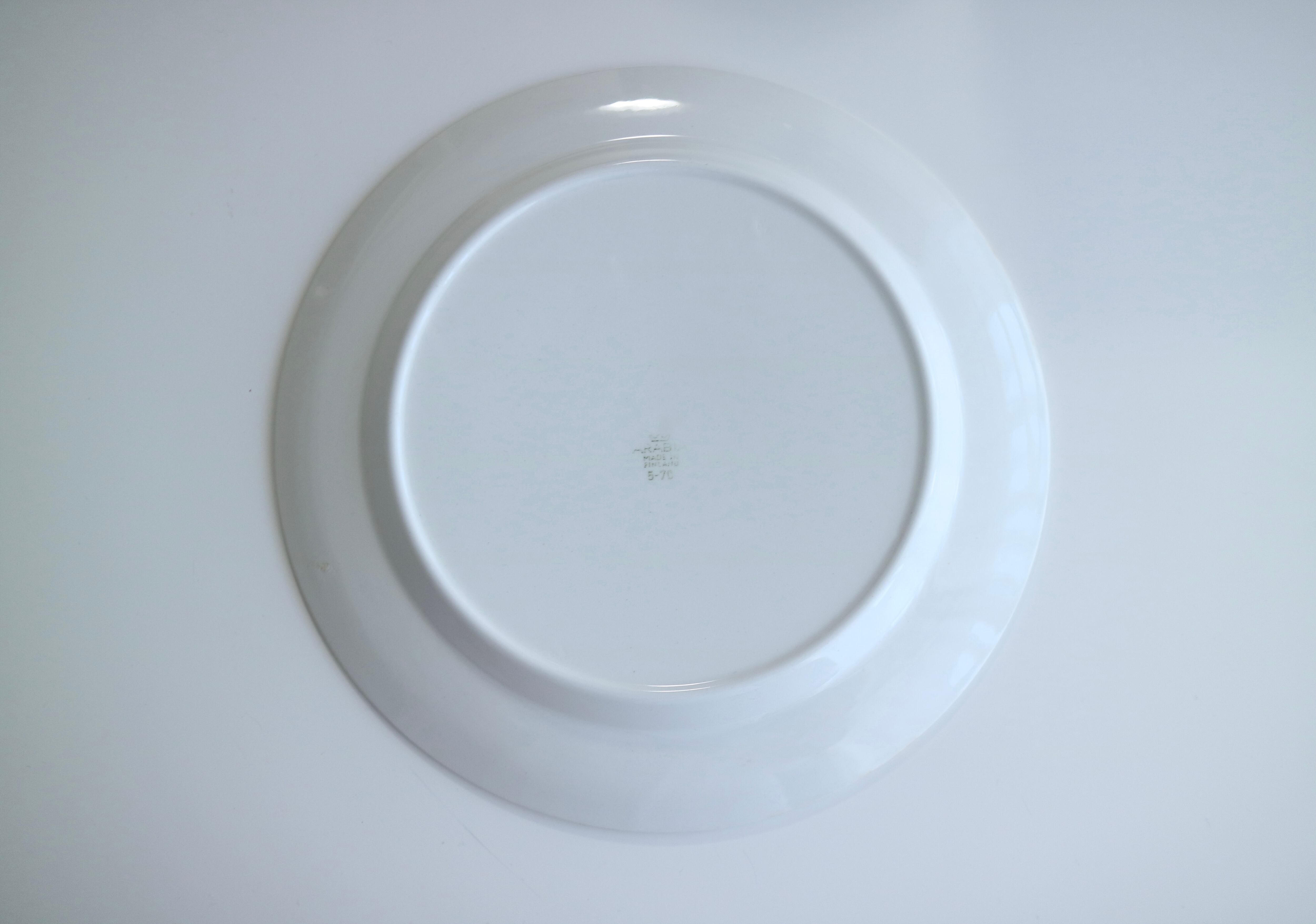 ARABIA アラビア / veera / プレート23cm 花柄 ブルー No.2456