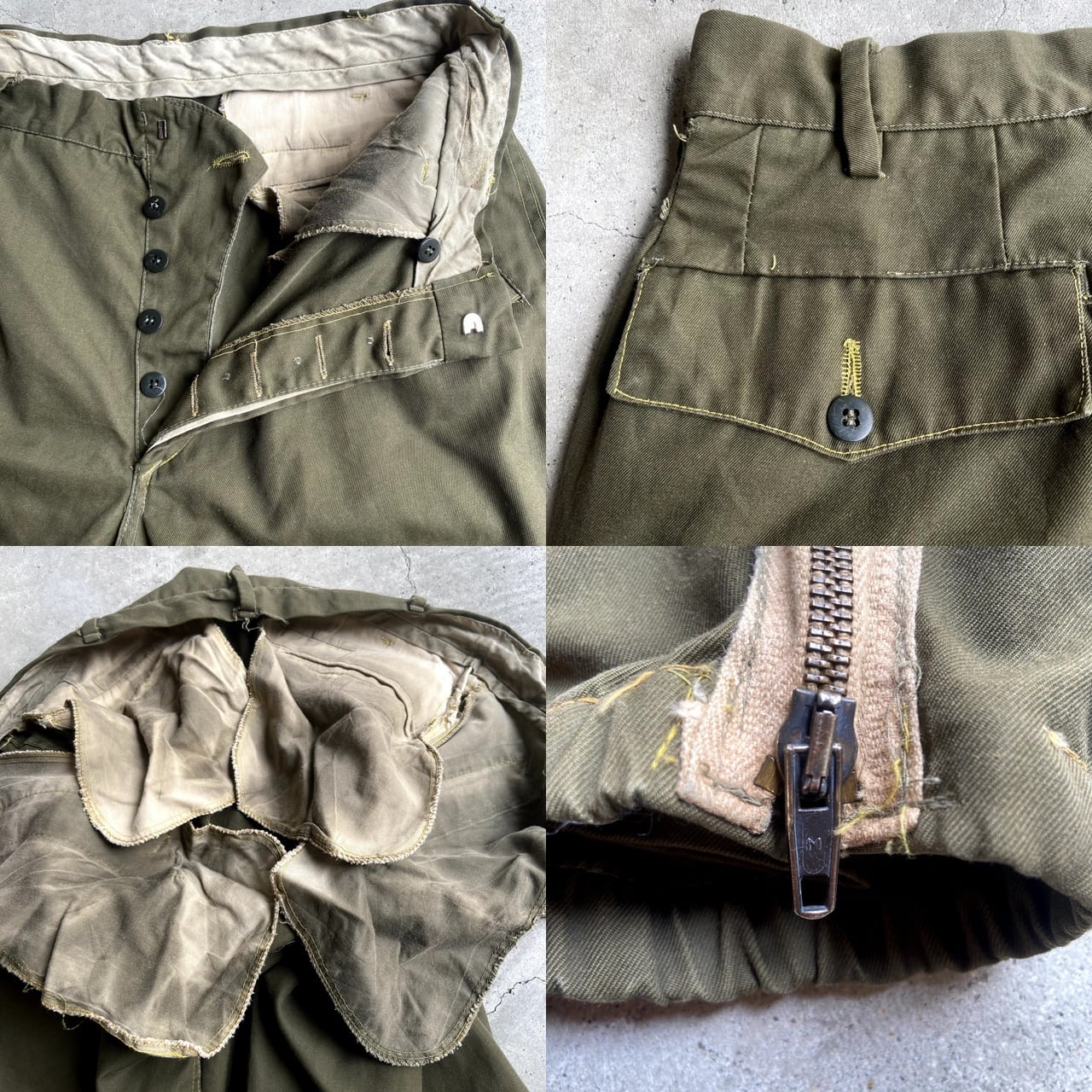 70〜80年代 イタリア軍 パラシュートパンツ ユーロミリタリーパンツ メンズW32 古着 70s 80sヴィンテージ  ビンテージ【ミリタリーパンツ】【VTG】【AL20】 | cave 古着屋【公式】古着通販サイト