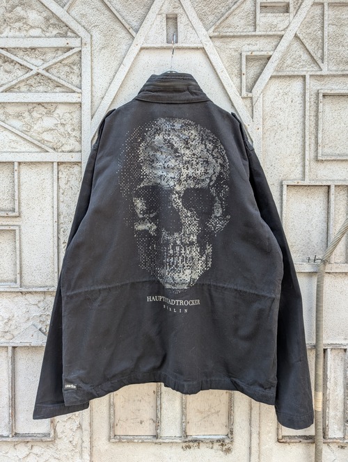 "LOOK54" skull button feild jacket