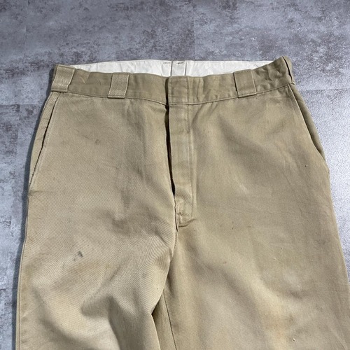 80s Dickies Khaki work talon 874 USA製 詳細写真6
