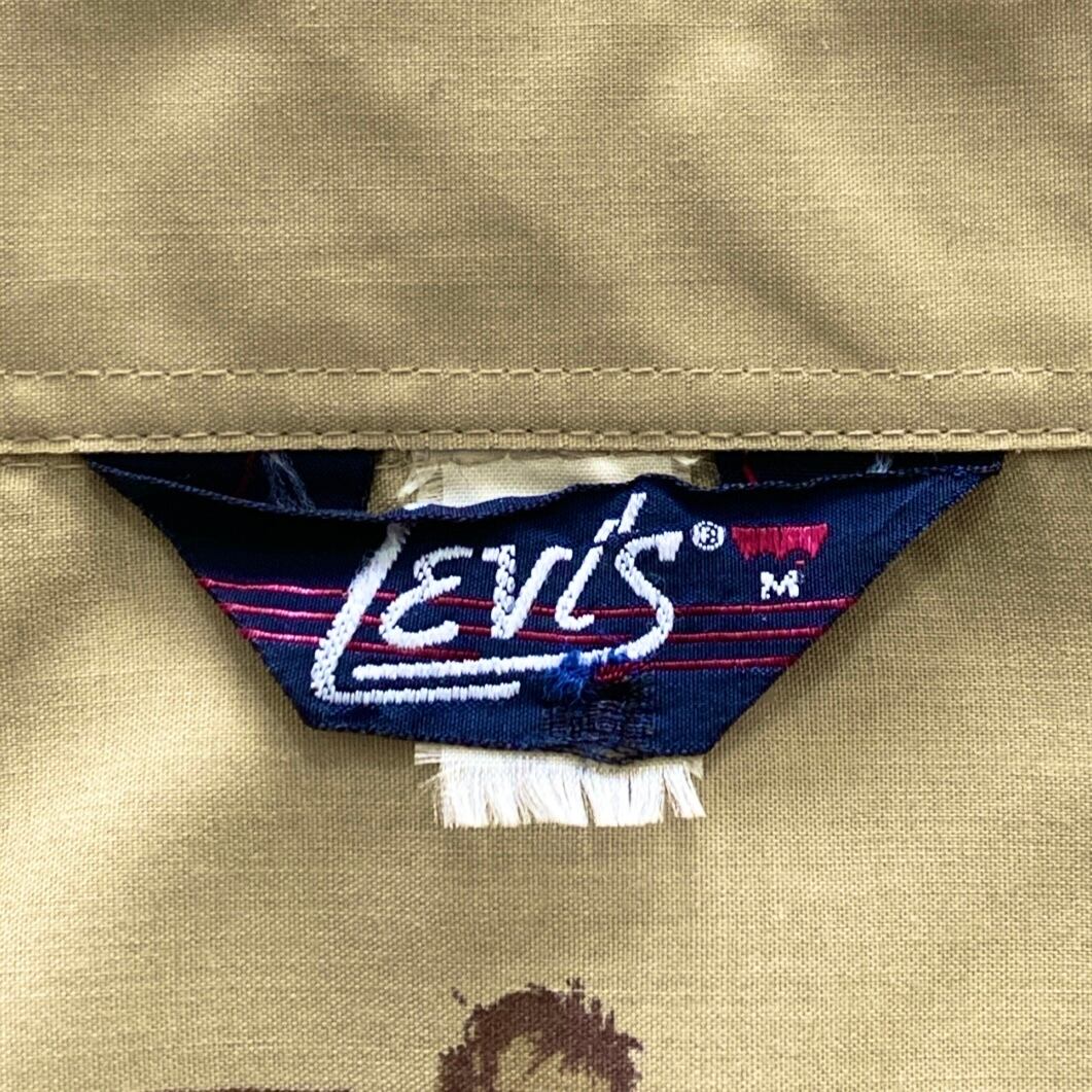 70s】Levis リーバイス 紺タグ カーボーイ 胸ポケット 表記M スナップ