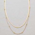 SNAKE BALL NECKLACE