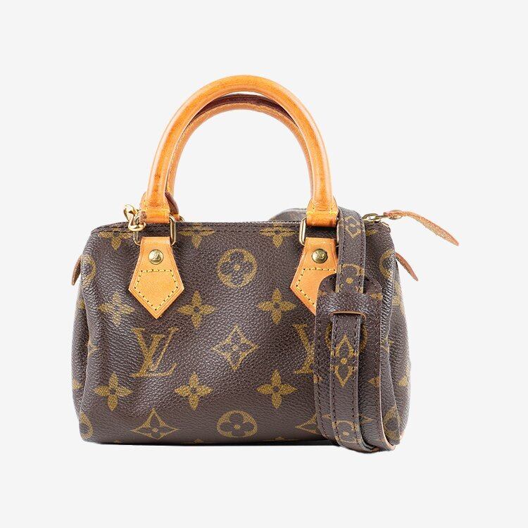 美品】LOUIS VUITTON モノグラムミニスピーディ2WAYバッグ M41534 ...