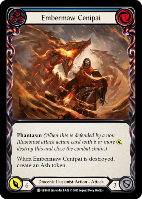 UPR029【EN】【Draconic Illusionist】Embermaw Cenipai 画像