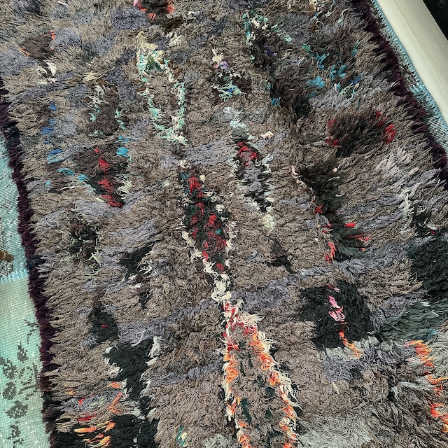 モロッコ ヴィンテージラグ MR003 | ブジャド | 109cm × 191cm