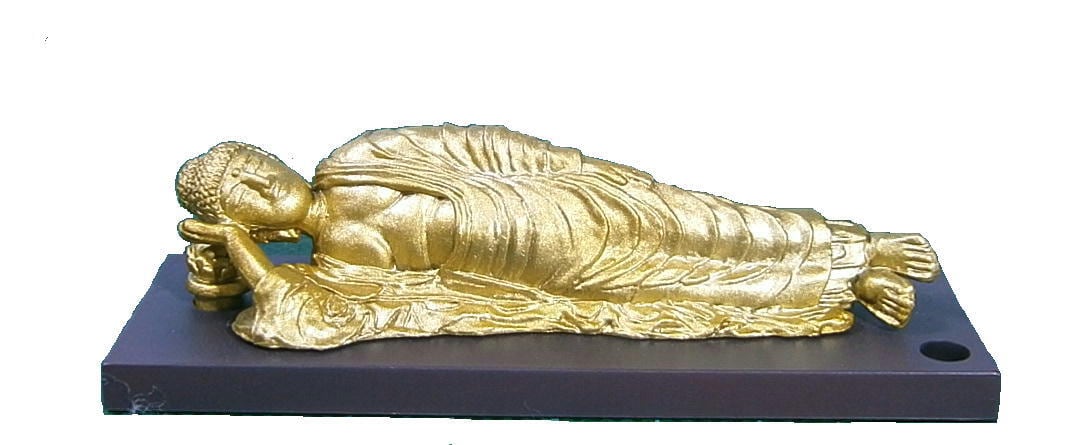 仏像フィギュア 仏ブッダ1 涅槃像 ミニフィギュア | コレクターチヨダス