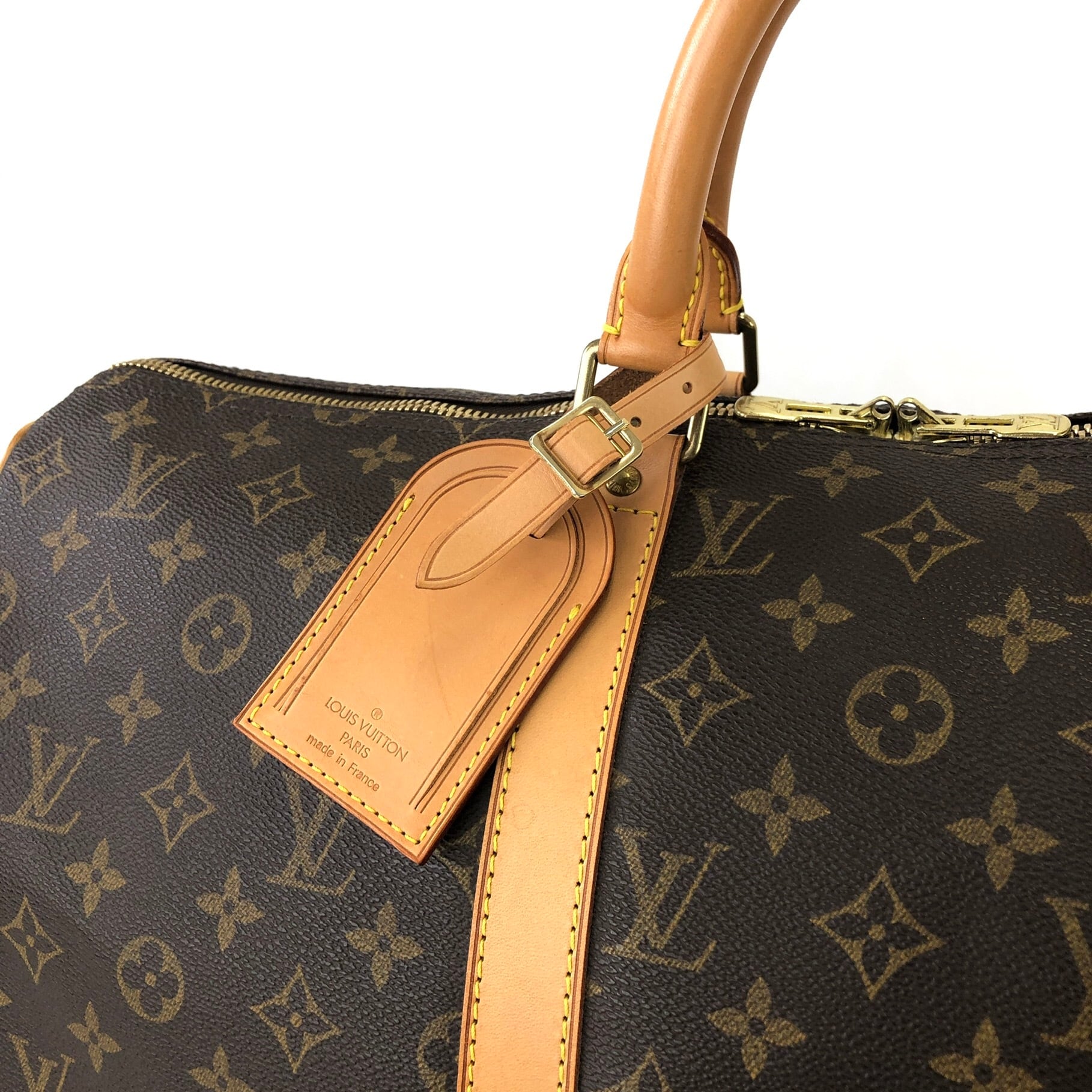 LOUIS VUITTON ルイ ヴィトン　モノグラム　キーポル50　M41426　ボストンバッグ　ブラウン　vintage　ヴィンテージ　オールド　 rim42h | VintageShop solo powered by BASE