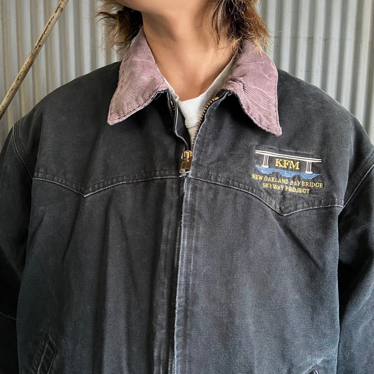 Carhartt カーハート 企業ロゴ刺繍 サンタフェジャケット ワーク 