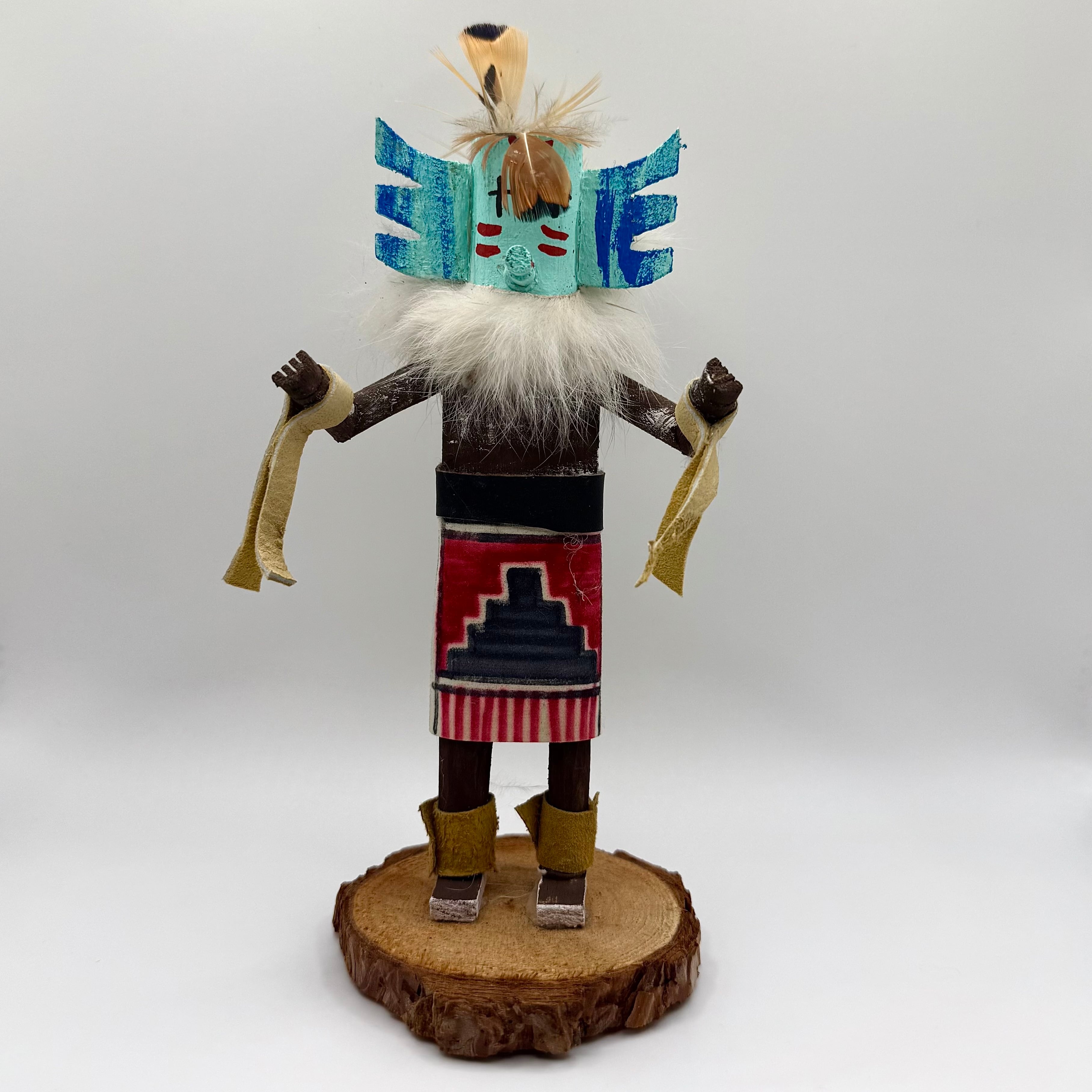 レインボーカチナドール 虹 ネイティブアメリカン/ナバホ族/カチーナ