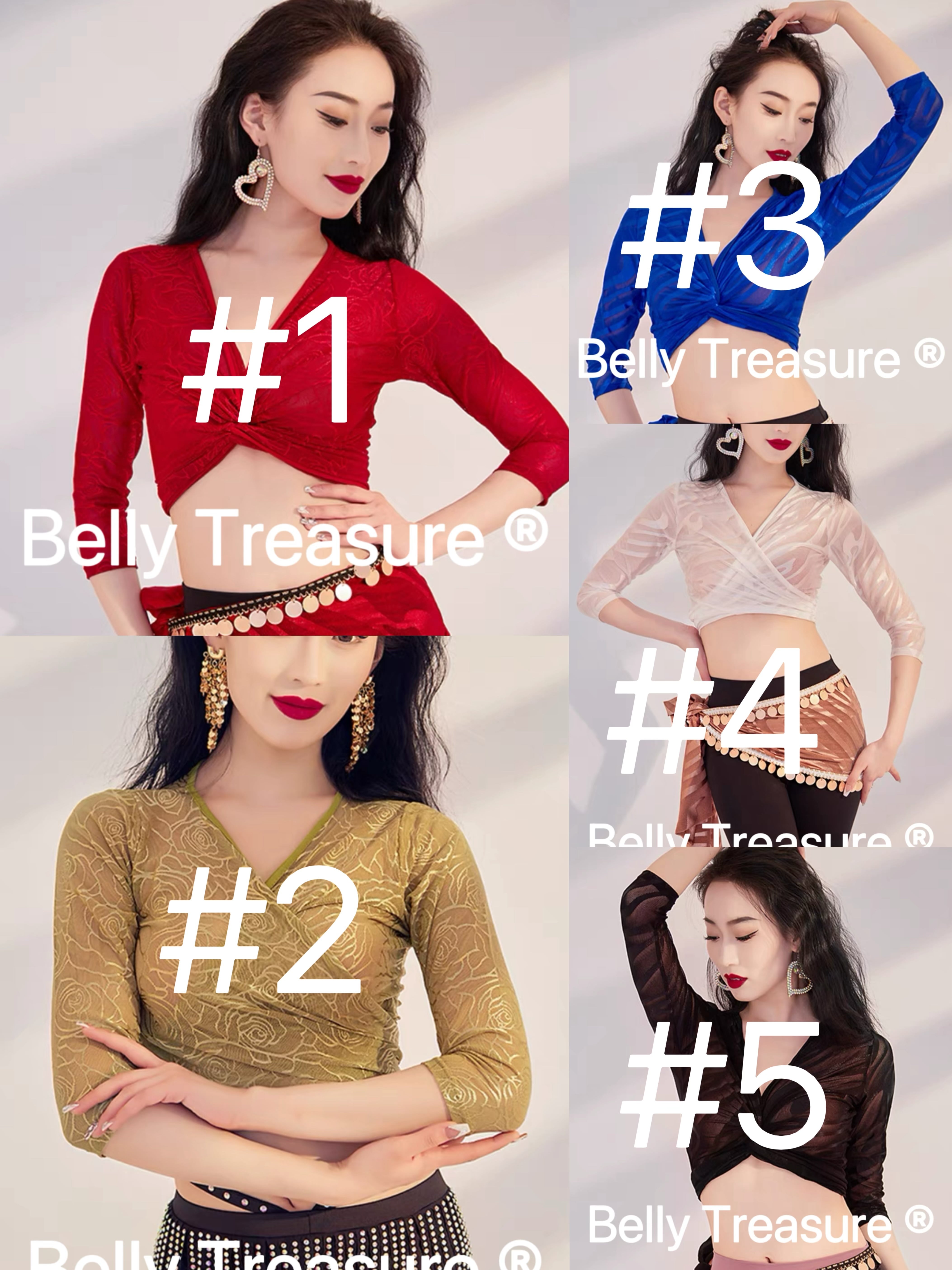 トップス Belly Bijou Tops | Belly Treasure®︎