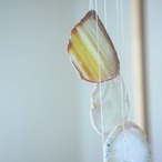 Ice Caramel Latte 02 - アゲートヒーリングチャイム / Agate Sun Catcher Wind Chime 905