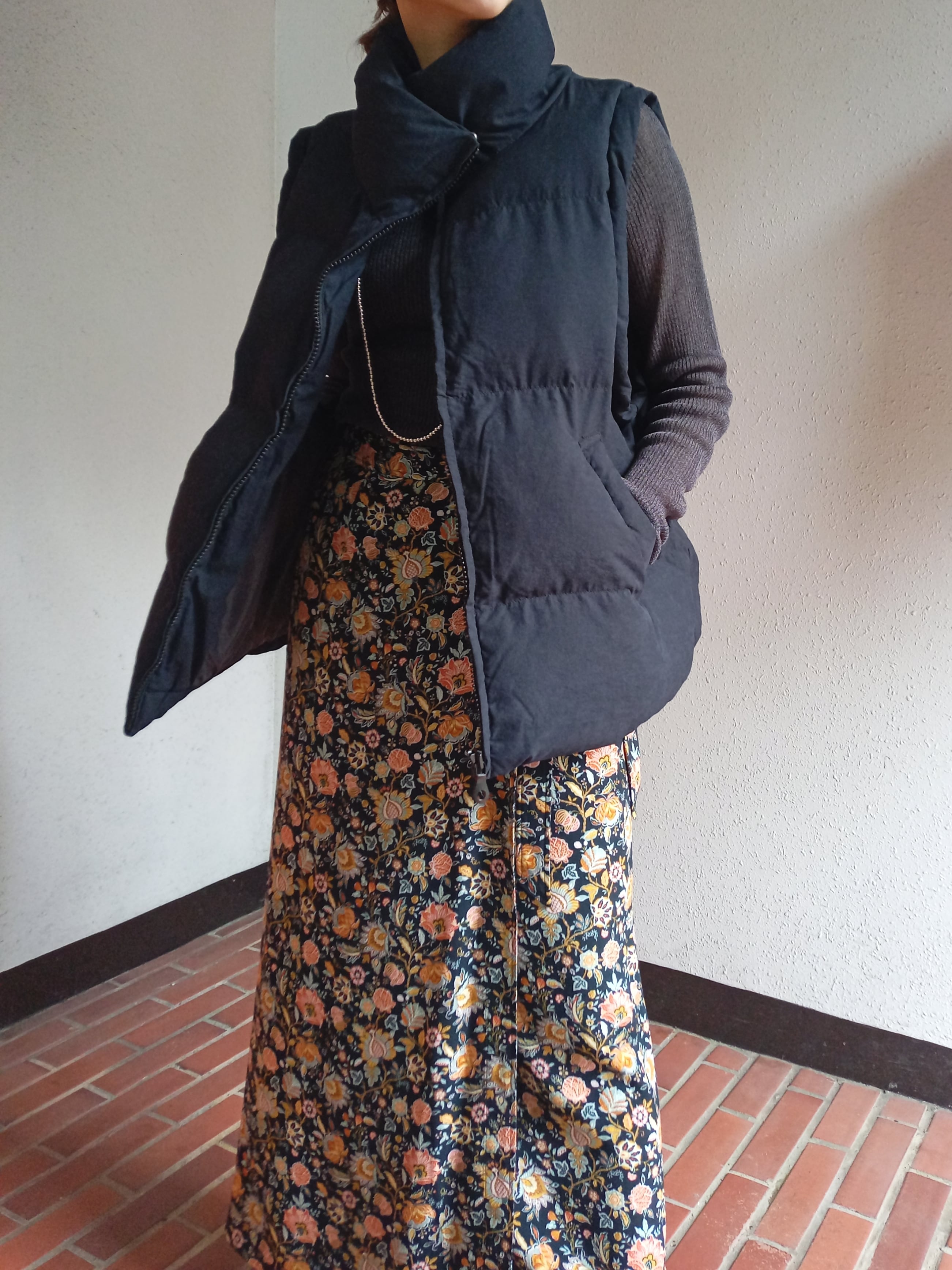 THE SHINZONE(ORIENTAL FLOWER WRAP SKIRT) | BANAL Comfort Store