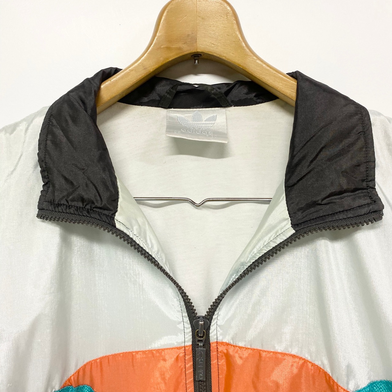 80〜90年代 80s 90s 銀タグ adidas アディダス ナイロンジャケット 