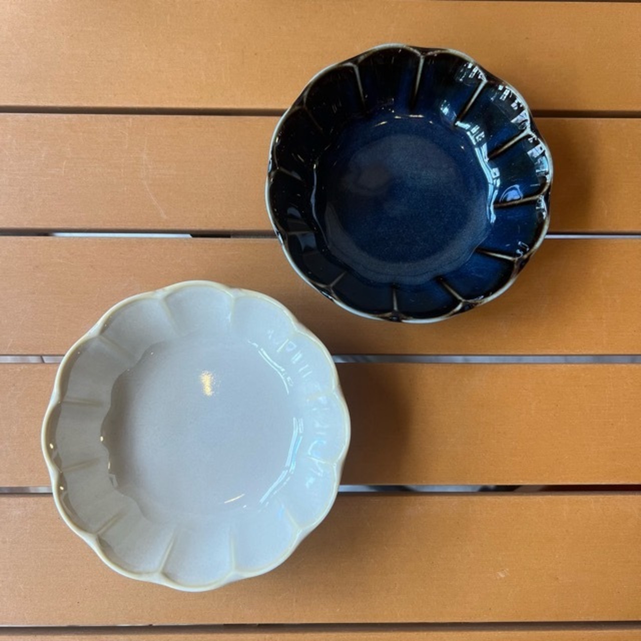 Vintage小鉢　White　美濃焼　ホワイト　ケーキ皿　ボウル　パスタ皿　深皿　和食器　陶器　織部