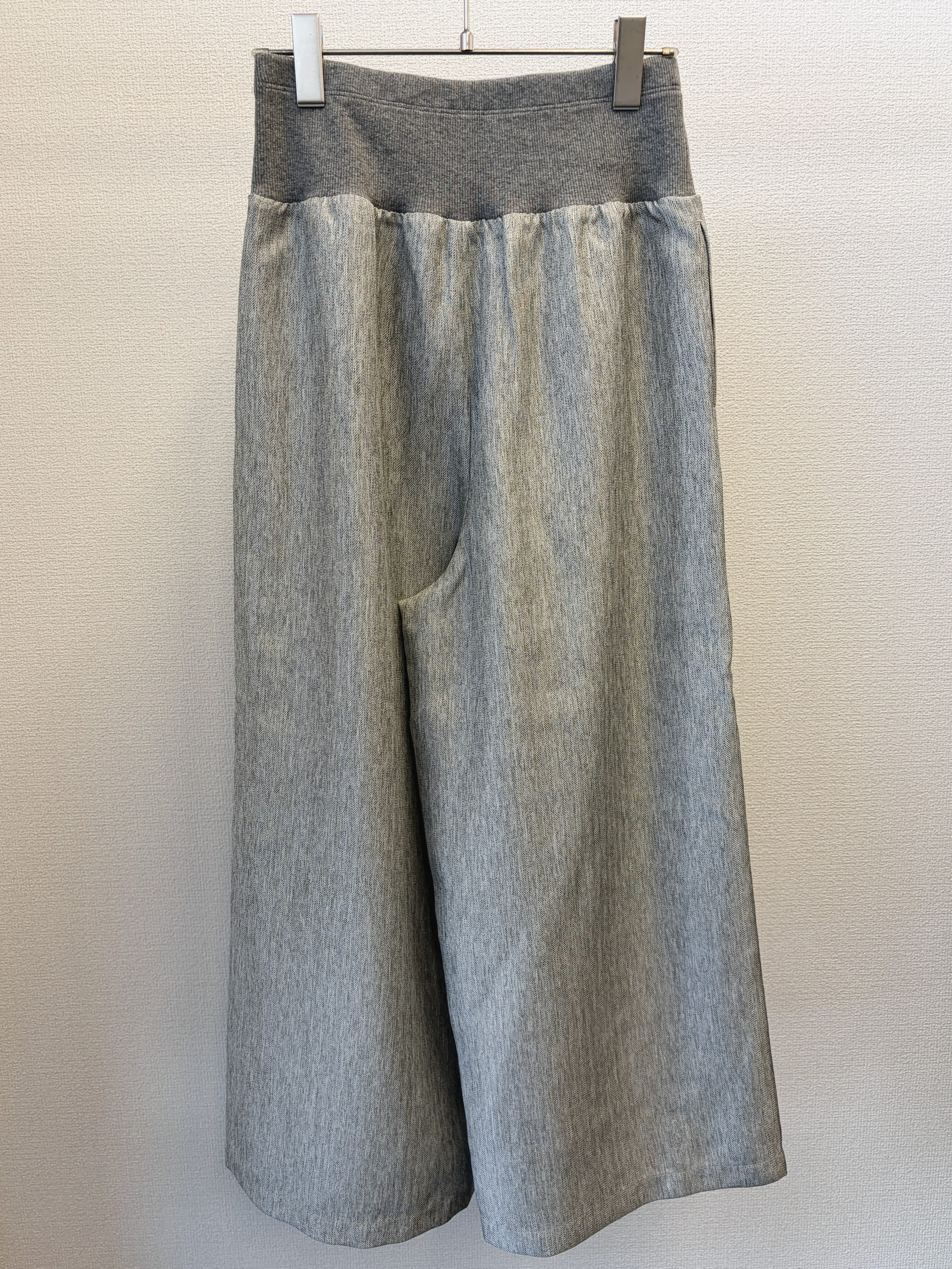 ○○○9286】ヘリンボン柄ウエトリブフレアパンツ（8810-65031