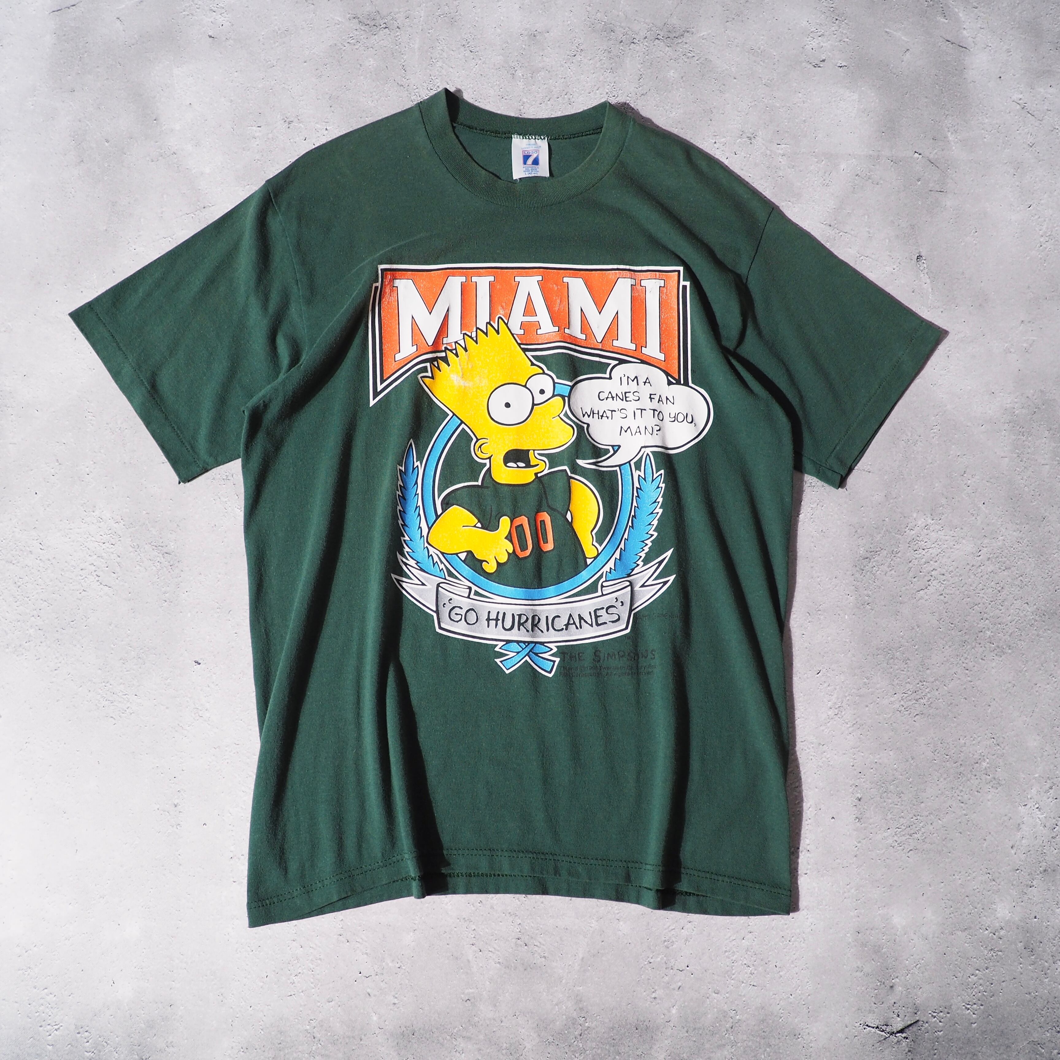 1990s ” The Simpsons Miami ” printed vintage Tee