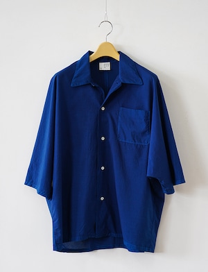 aulico : SHORT SLEEVE SHIRT / SAX