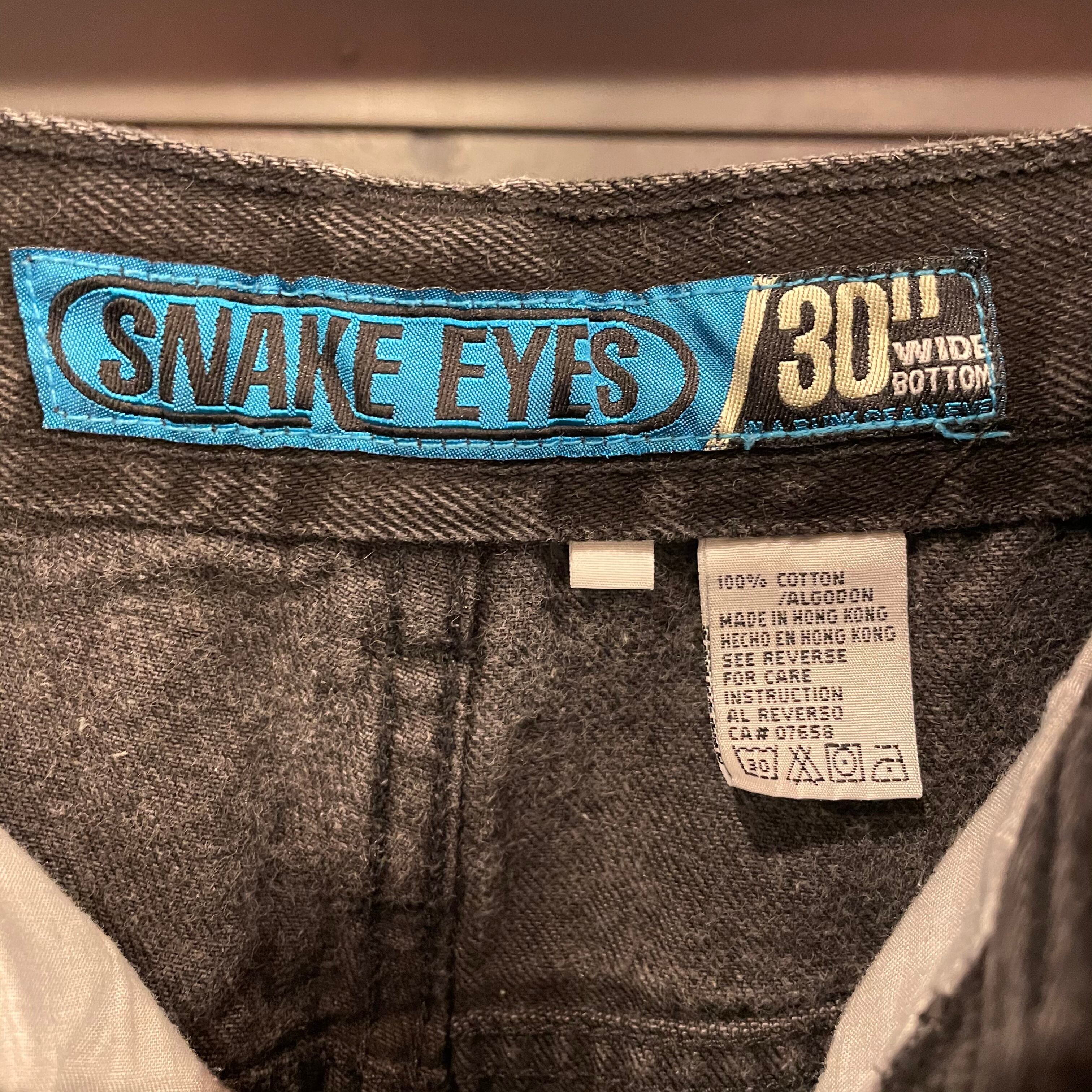 SNAKE EYES Wide Straight Denim Pants | VOSTOK