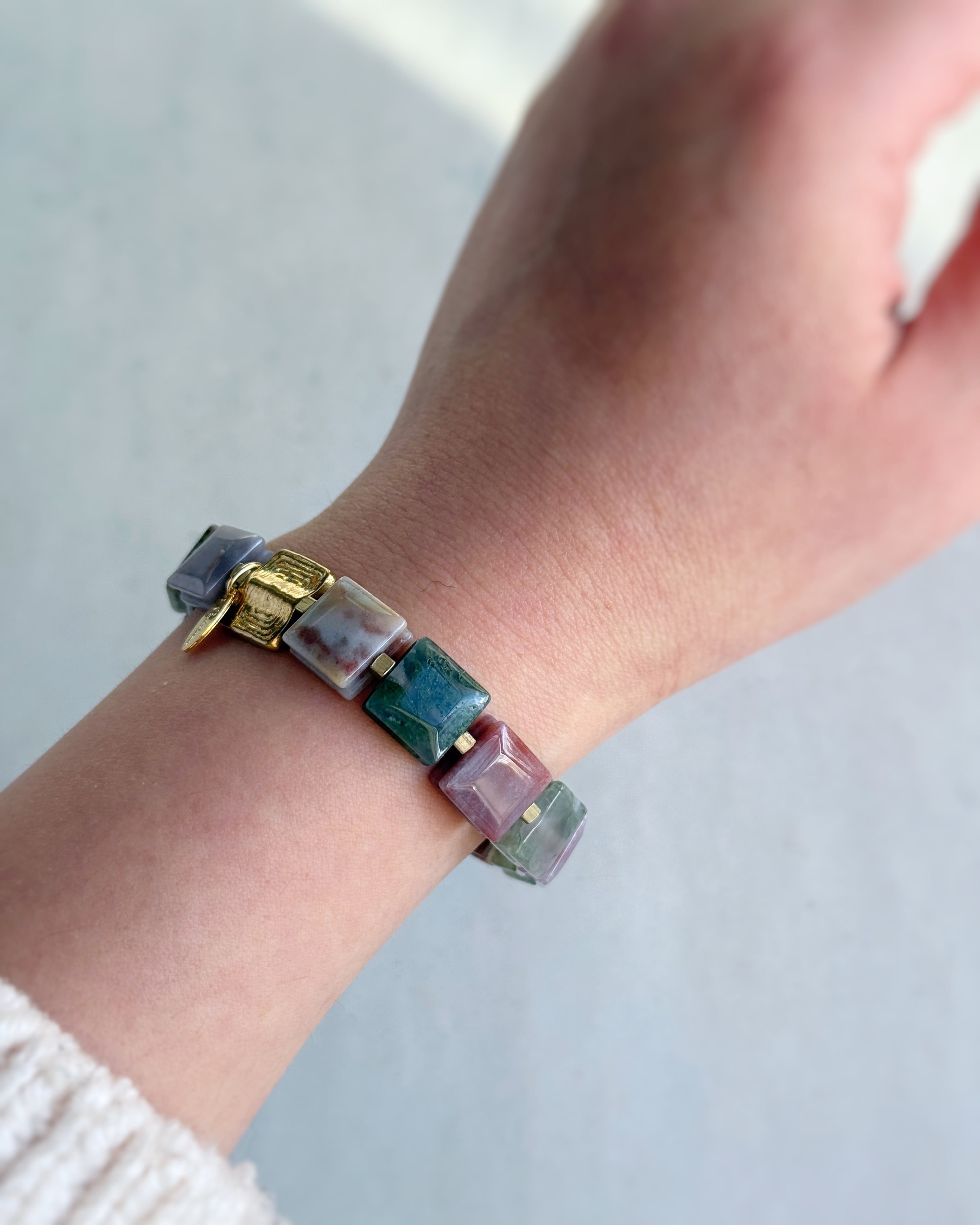 tumble bracelet(インディアンアゲート)