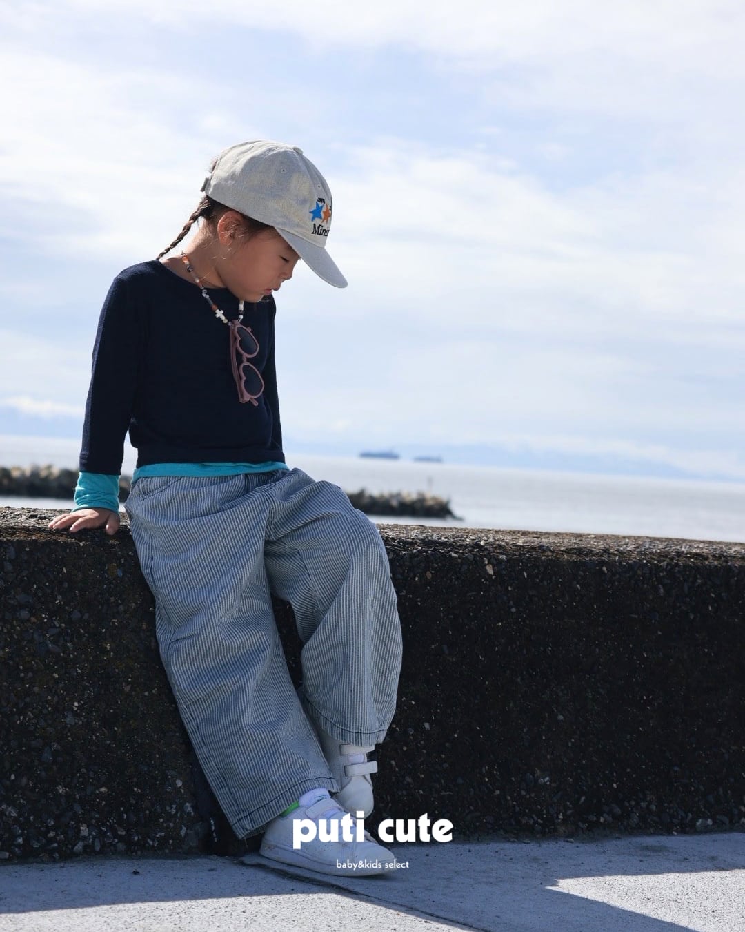 90-120 ꒰ 即納 ꒱ Rolling color block T / ELLY MOLLY ⸝⋆