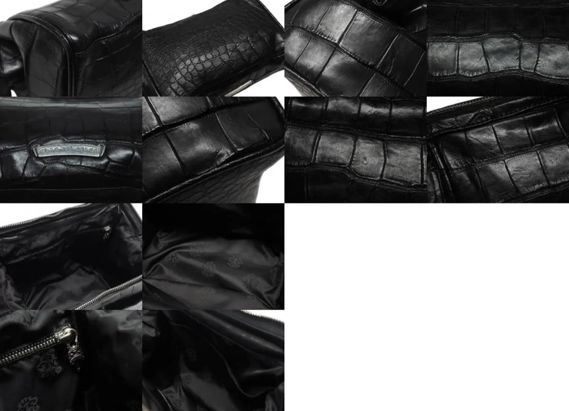 CHROME HEARTS クロムハーツ スクロールラベル クロスパッチ ダガー