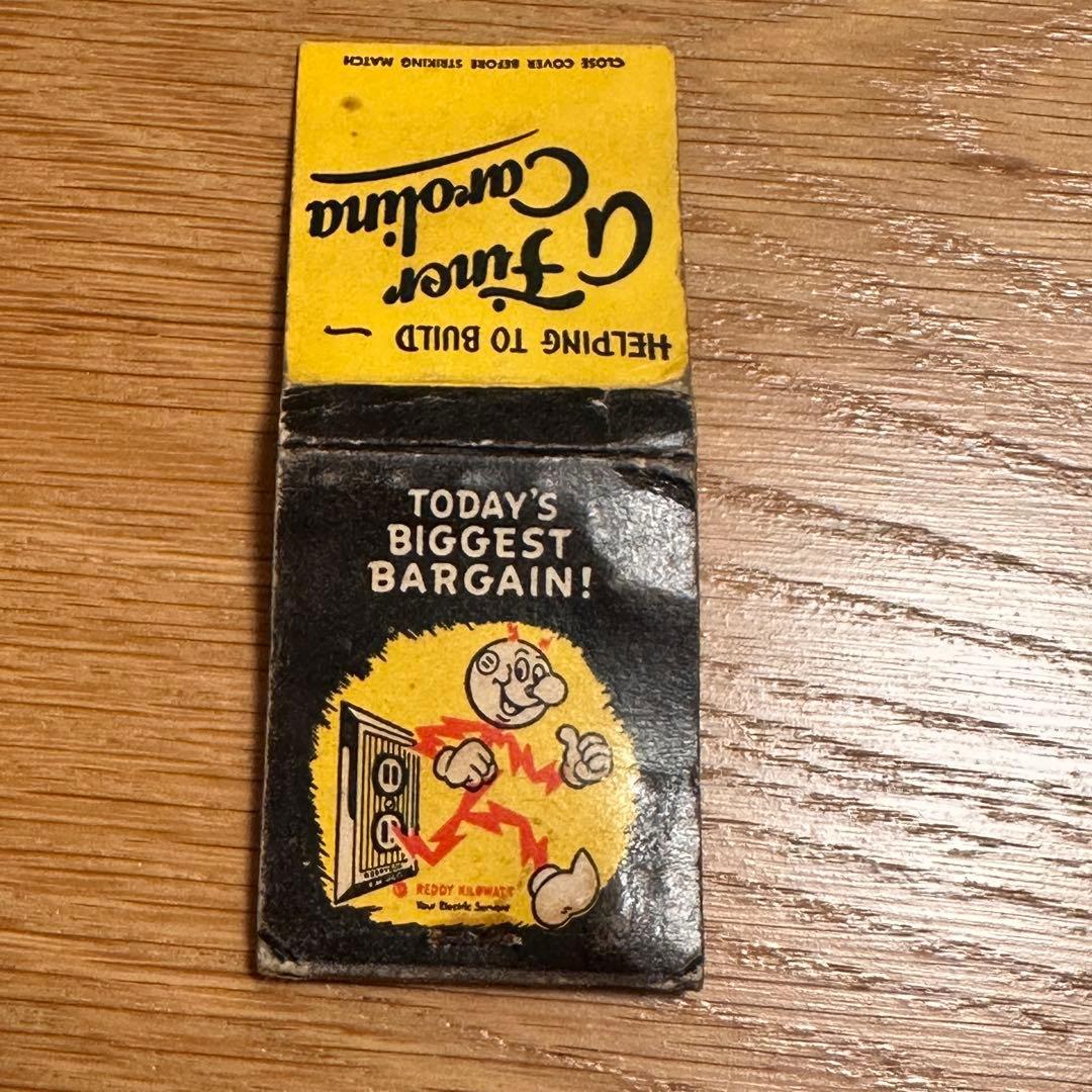 1950s-60s Reddy Kilowatt（レディキロワット） ブックマッチ 2種