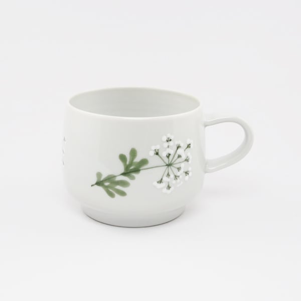 徳永遊心 レースフラワー マグカップ | PENCIL ONLINE SHOP