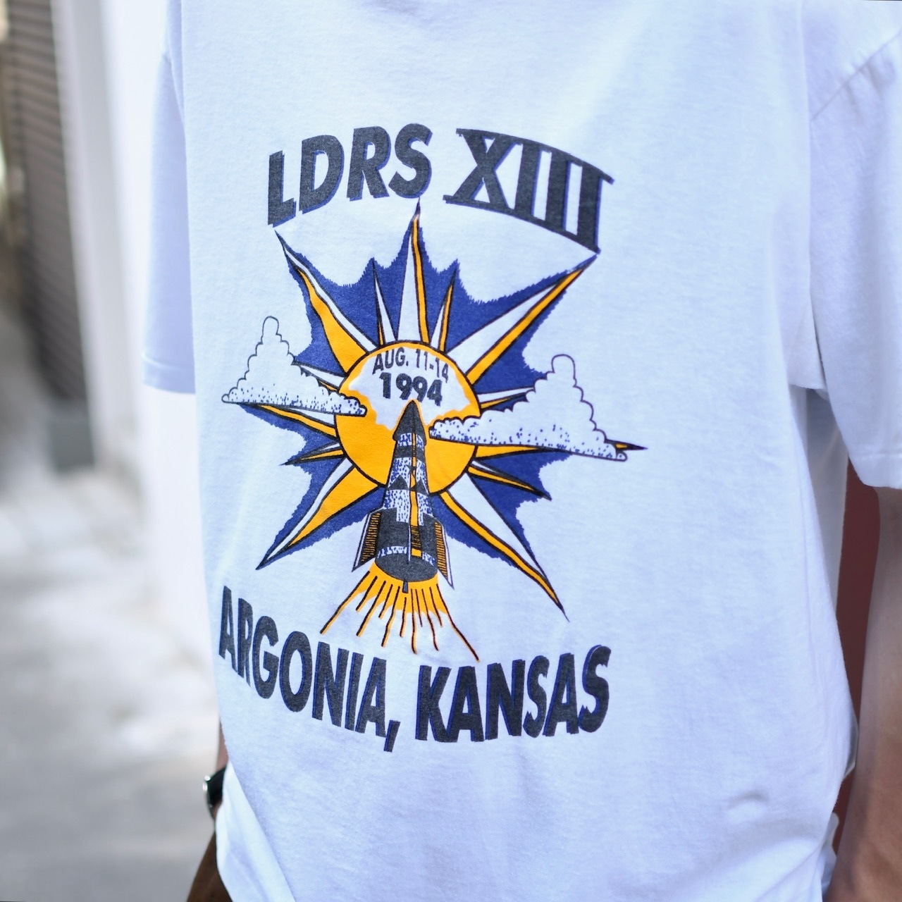 94's Kansas rocket science event tee