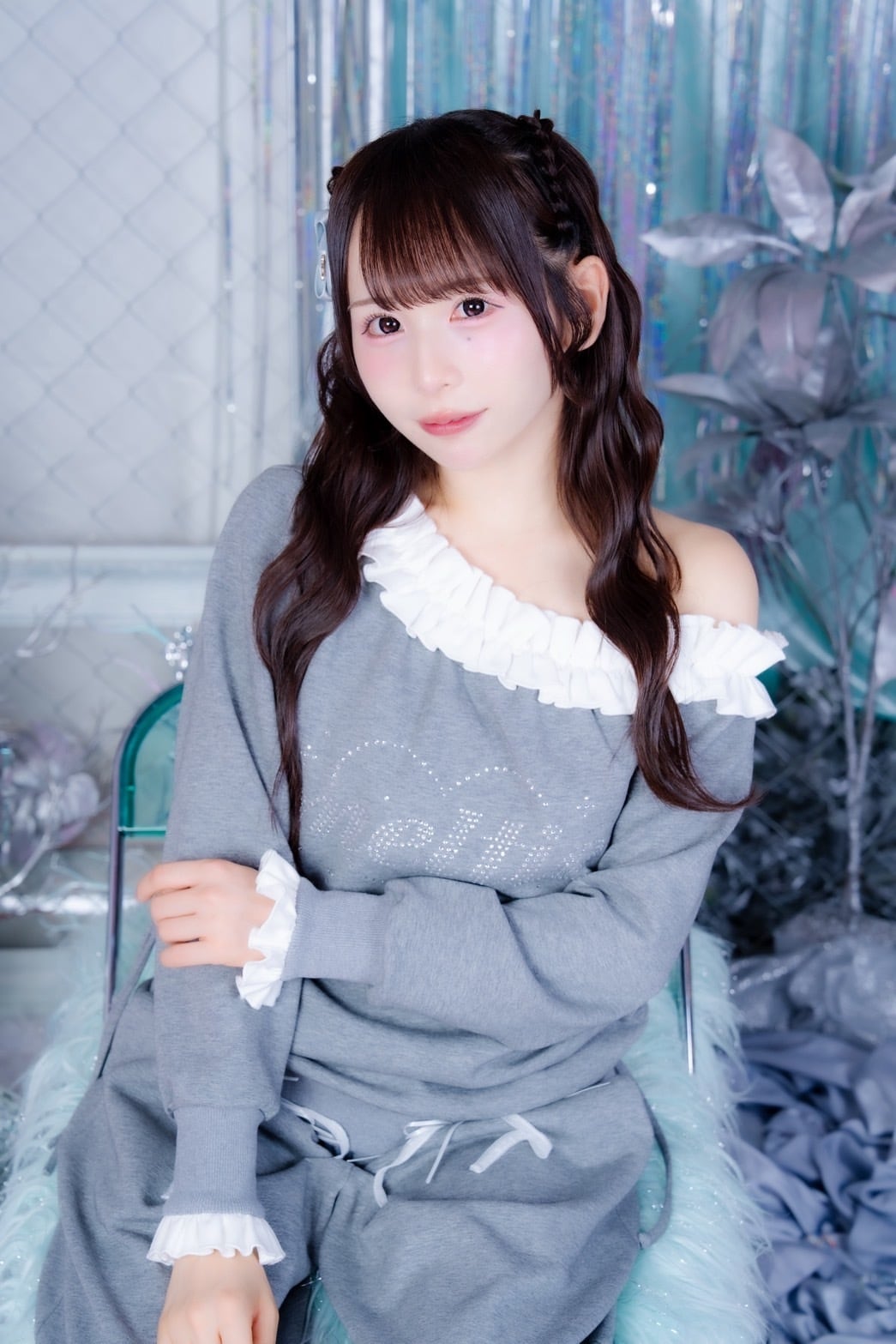 Kitten Frill One Shoulder Tops